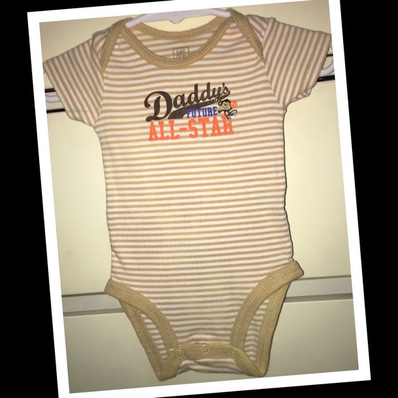 Carter's Other - 4/$10 •carters 3m baby boy onesie🏀EUC🏀